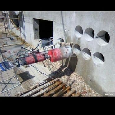 Santexnik işləri: Beton kesmek deşmek sökmek daşımaq sesoz tozsuz hilti karotla ve — 1
