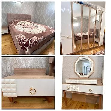 matras satilir: İkinəfərlik çarpayı, Termo, Dolab, 2 tumba, İşlənmiş — 1