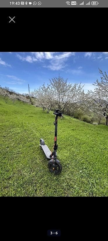 mini velo: Elektrik skuter - Şəhərdaxili rahat hərəkət üçün kompak təkərli — 4