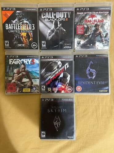 playstation 3 diskleri: Playstation 3 üçün Battlefield 3 (Limited Edition) - 15 azn Call of — 1