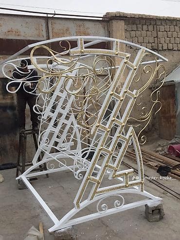 qamak yellencek: Divan-yelləncək, Zontikli, Metal — 4