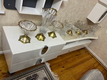 Taburetlər: Qonaq otağı üçün, Oval masa, 6 stul — 10