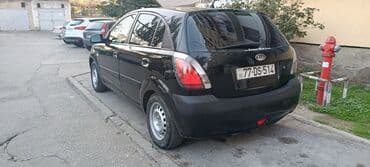 Avtomobil alışı: Kia Rio hatchback (qara rəng), 5 qapılı şəhər avtomobili. Xarici: - — 3