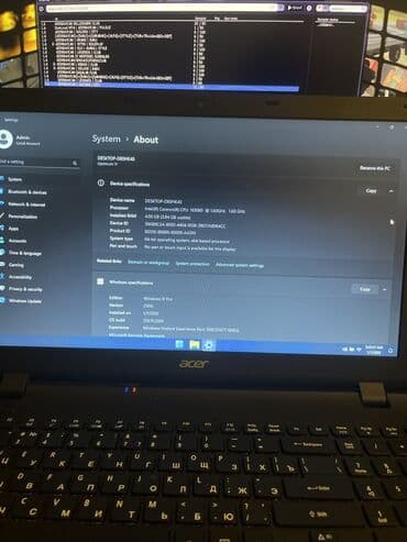 Monitorlar: Acer 15.6 ", Intel Celeron, 512 GB — 2