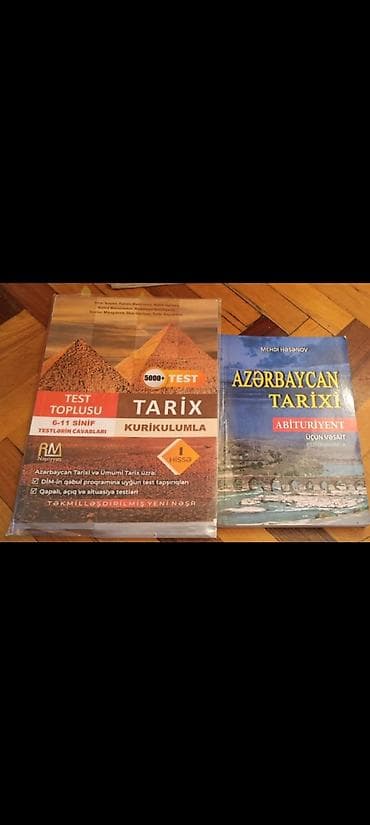 Testlər: Azərbaycan Tarixi Testlər 11-ci sinif, Anar İsayev, 1-ci hissə — 1