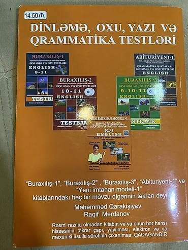 Velosiped ehtiyyat hissələri: Məhsul: “Yeni İmtahan Modeli – 1: English 8–9” hazırlıq toplusu — 2