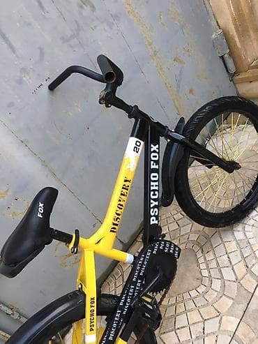 velo home: BMX tipli velosiped - Çərçivə: Qarşısı-qara, arxası-sarı rəngli — 6