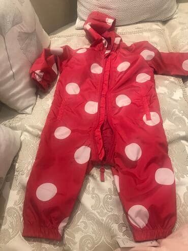yuxuda körpe uşaq görmek: Комбинезон для девочки. Размер 6-9 месяцев . Новый . Фирма Mothercare — 2