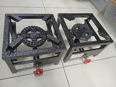 Аудиотехника: Газовая печь Отдельностоящая, 1 конфорки, Новый — 3