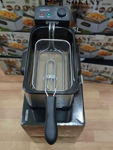 semicka aparati: Fri aparati kartof, peraşki tərəvez ve s bişiren aparat 3 litr — 1