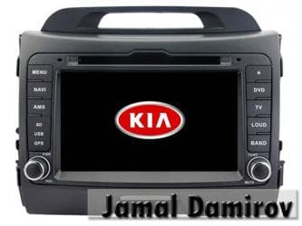 kia optima monitor: Kia sportage 2010-2014 üçün dvd- monitor. Dvd- монитор для kia — 1