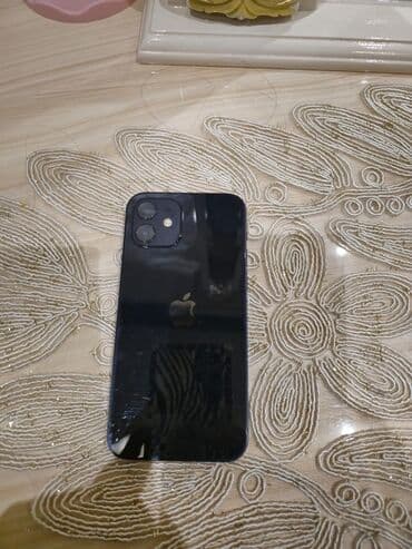 ikinci el ayfon 12: IPhone 12, 64 GB, Qara, Face ID — 2
