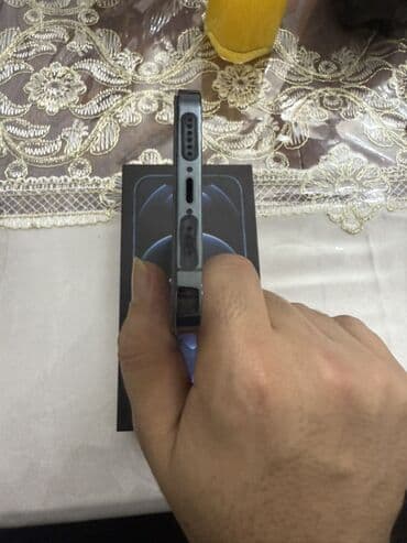 ıphon: IPhone 12 Pro Max, 256 GB, Pacific Blue, Barmaq izi, Face ID — 3