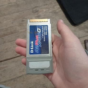 modem temiri: D‑Link AirPlus Xtreme G DWL‑G650 – PCMCIA (CardBus) Wi‑Fi adapter - — 1