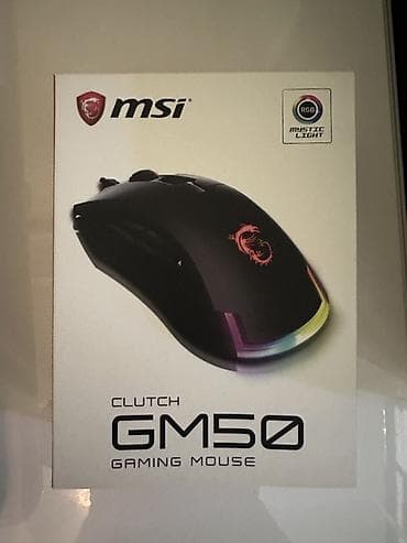 MSI Clutch GM50 oyun siçanı - Brend/model: MSI Clutch GM50 - RGB