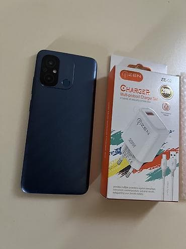 xiaomi mi11 t: Redmi 12C, 128 GB, rəng - Mavi, Face ID, Sensor — 4