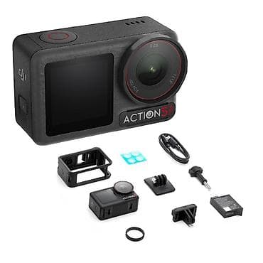 osmo mobile 6: DJI Action 5 aksiyon kamerası - Geniş bucaqlı linza: f/2.8 diafraqma — 1