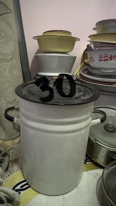 qizdirici qazan: Qazan, rəng - Ağ, Paslanmayan polad — 2