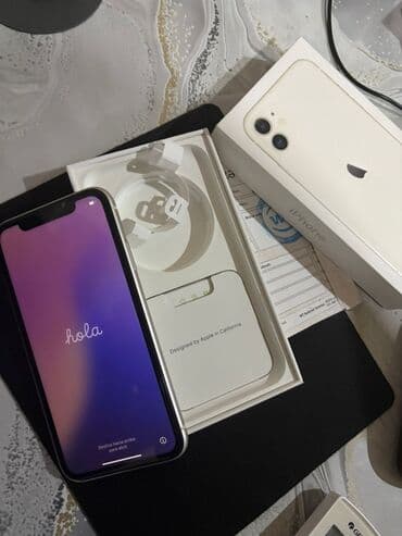 iphone xs satilir: IPhone 11, 128 GB, Ağ, Face ID — 4