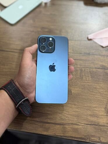 iphone 15 pro max qiymeti 2 ci el: IPhone 15 Pro Max, 512 GB, Blue Titanium, Zəmanət — 1