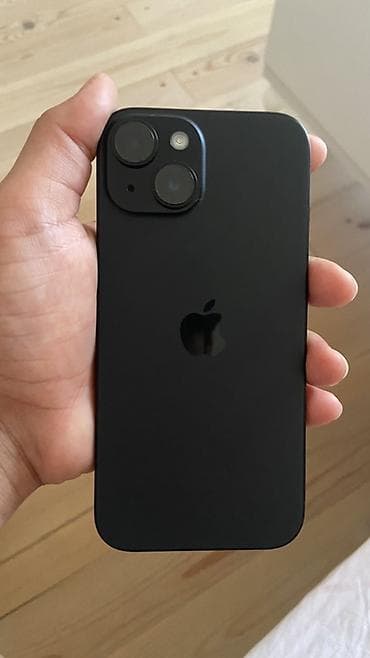 apple mac mini: IPhone 15, 128 GB, Qara, Face ID — 1