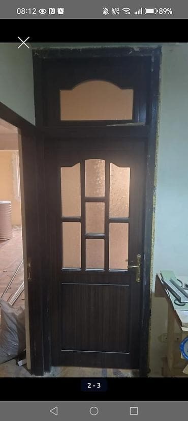 Qonaq otağı üçün İşlənmiş Otaq qapısı Ünvandan götürmə — 1