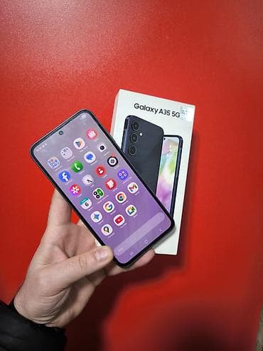 en ucuz ipad: Samsung Galaxy A35, 256 GB, rəng - Ağ, Zəmanət — 2