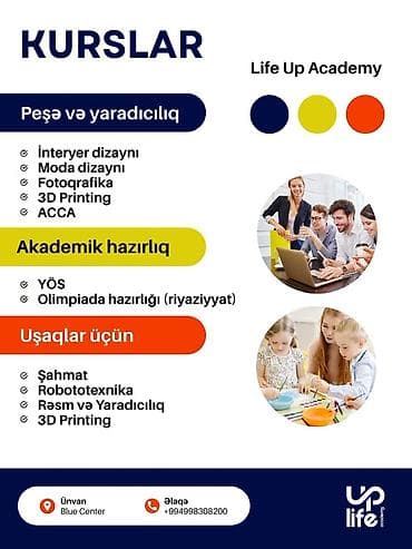 dərs: 🎓 Gələcəyini düzgün kursla qur! Life Up Academy-də həm uşaqlar, həm — 1