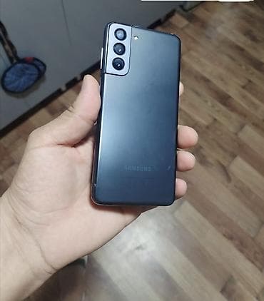 apple iphone 3g: Samsung Galaxy S21, 256 GB, rəng - Boz, Face ID — 1