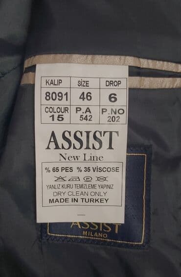 Qadın ayaqqabıları: ASSIST üçlü kişi kostyumu – klassik zolaqlı dizayn(1 DƏFƏ İSTİFADƏ — 6