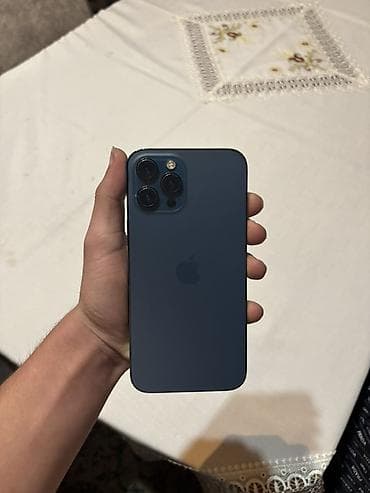 IPhone 12 Pro Max, 256 GB, Mavi, Face ID