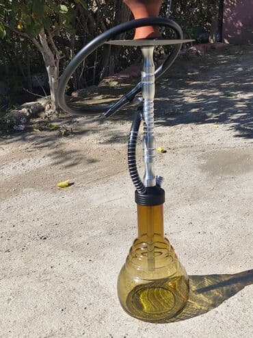 elektron qəlyan topdan satış: Qəlyan Sulu Qəlyan (şüşə) komplekti İşlənmiş Hər İstifadən Sonra — 1