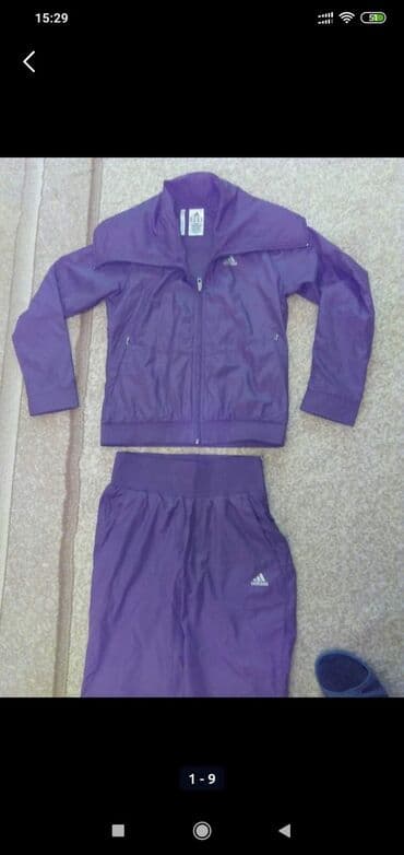Костюм спортивный Адидас оригинал с Украинакак новый размер S