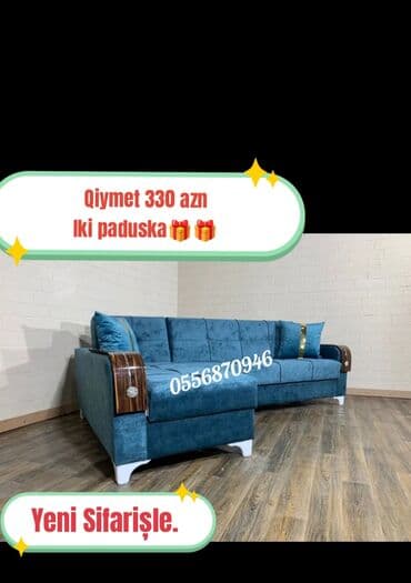 mətbəx ucun divan: Künc divan, Yeni, Açılan, Bazalı, Parça, Şəhərdaxili pulsuz çatdırılma — 12