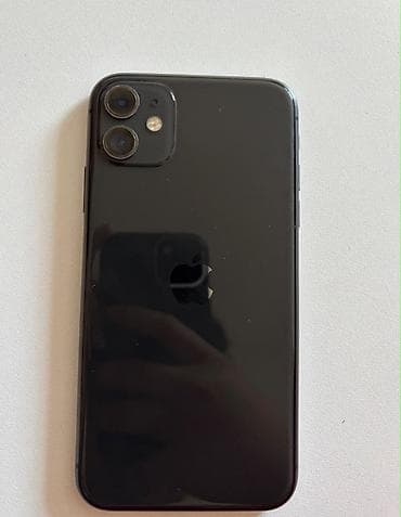 apple watch series 1: IPhone 11, 64 GB, Qara, Simsiz şarj, Face ID — 1
