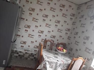 goycayda evler: - Geniş, daşla döşənmiş həyət: yaşıl ağaclar, gül kolları, hasarlı — 4