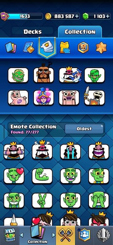 rog ally x: 5 illik Clash Royale hesabıdır. Hesabda: • Bütün kartlar mövcuddur • — 5