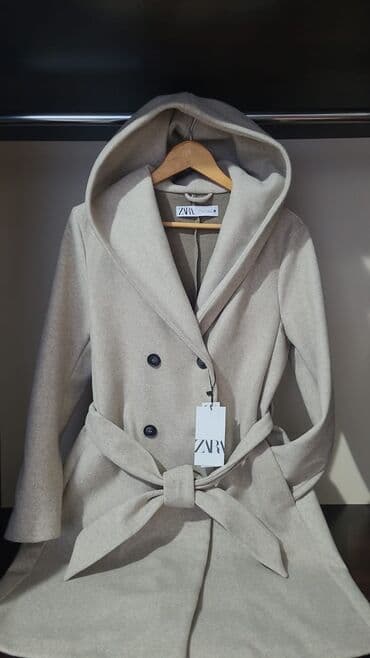 Chery: Palto, Zara, M, rəng - Boz — 2