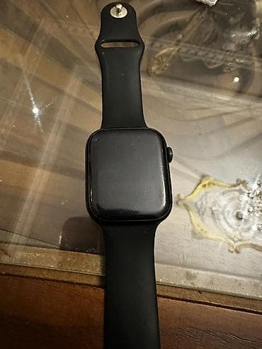 iphone saatlar: İşlənmiş, Smart saat, Apple, Аnti-lost, rəng - Qara — 1