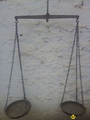 Qədimi antik mis. tərəzi