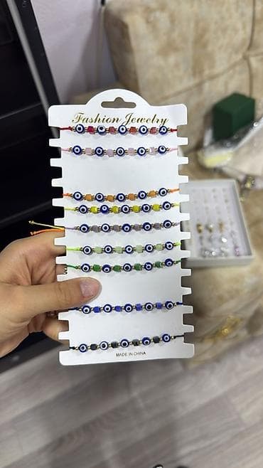 zikr ring: 1-6,7azn Qadın aksesuarları – müxtəlif modellərdə üzük və sırğalar — 8