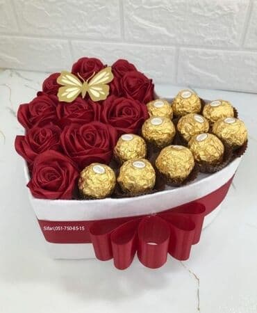 şokolad xonçası: Sokolad xoncalari sifarisle hazirlanir.Sifarisler en az 3-4 gun — 2