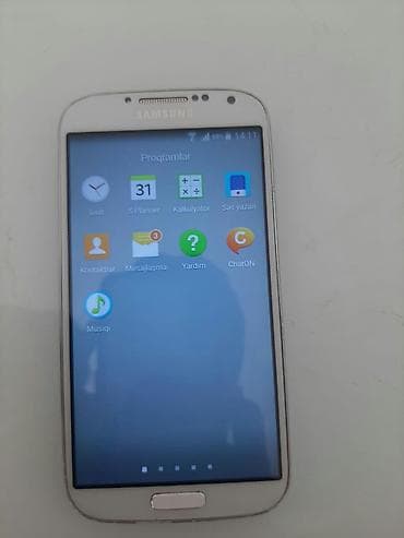 Компьютеры, ноутбуки и планшеты: Samsung Galaxy S4, цвет - Белый, Кнопочный, Сенсорный — 2