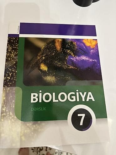Məhsul: “Biologiya 7” dərsliyi (1-ci hissə)kitab yenidir istifade
