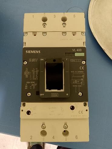 ütü lövhəsi: Siemens Elektrik avtomat, 3 faza — 3