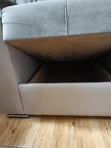 josefin divan: İşlənmiş, Di̇van-kravat, 2 kreslo, Bazalı, Açılan — 3