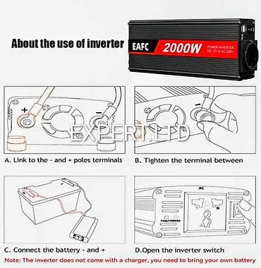 125 cc moto: Yeni Inverter, 1500-3000 Vt, 12 - 220 volt, Ünvandan götürmə, Ödənişli çatdırılma, Rayonlara çatdırılma — 10