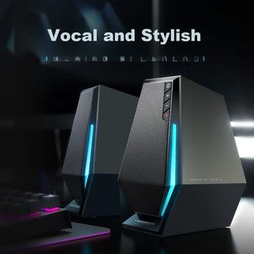 yamaha ses sistemi: 👉 Edifier G1500 Gaming 🔸Gaming !!! 🔸Bluetooth V5.3 🔸R/L 2,5W + 2,5W — 2