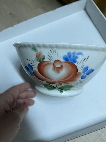 Книги и журналы: Peskovo (Песочново) fabriki istehsalı köhnə porselen qab - Material — 3