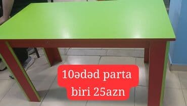 ucuz yazı masası: Qonaq otağı üçün, İşlənmiş, Açılan, Kvadrat masa, 6 stul — 7